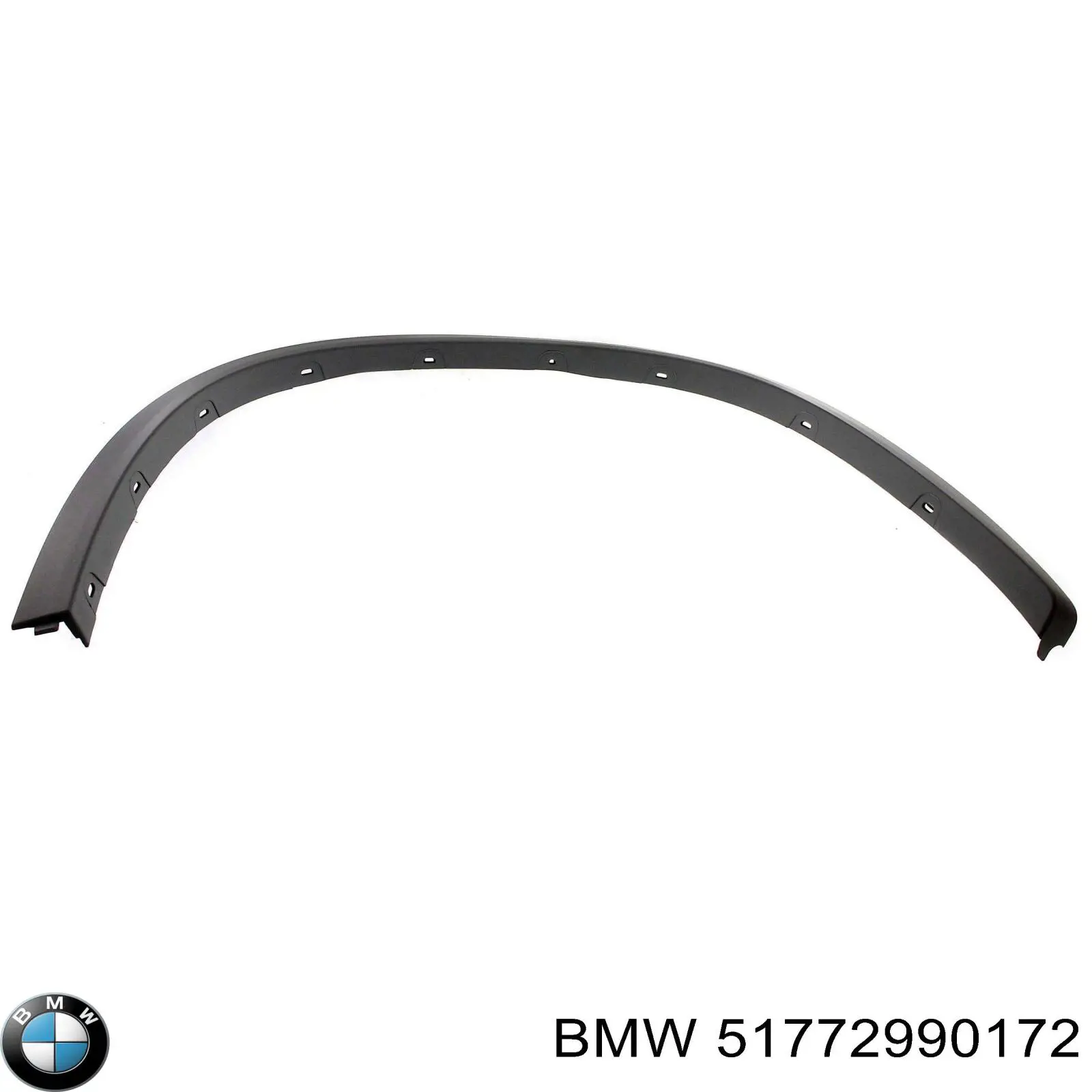 51772990172 BMW расширитель (накладка арки заднего крыла правый)