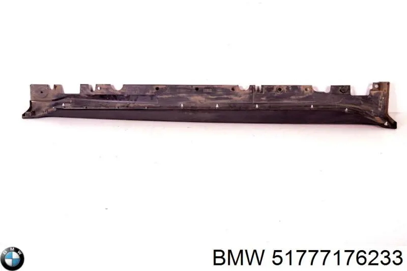 Накладка (молдинг) порога наружная левая BMW 51777176233 цена, от 39.50 USD