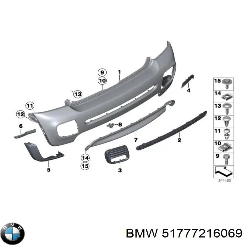  BMW 51777216069 цена, от 141.08 USD