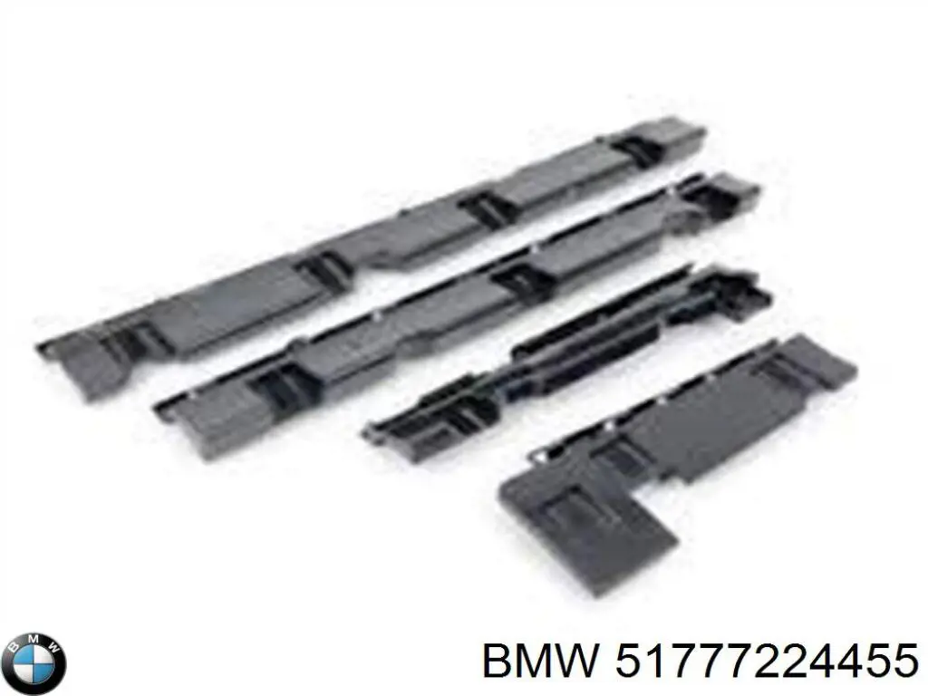 Купить 51777224455 BMW Кронштейн наружной накладки порога левой