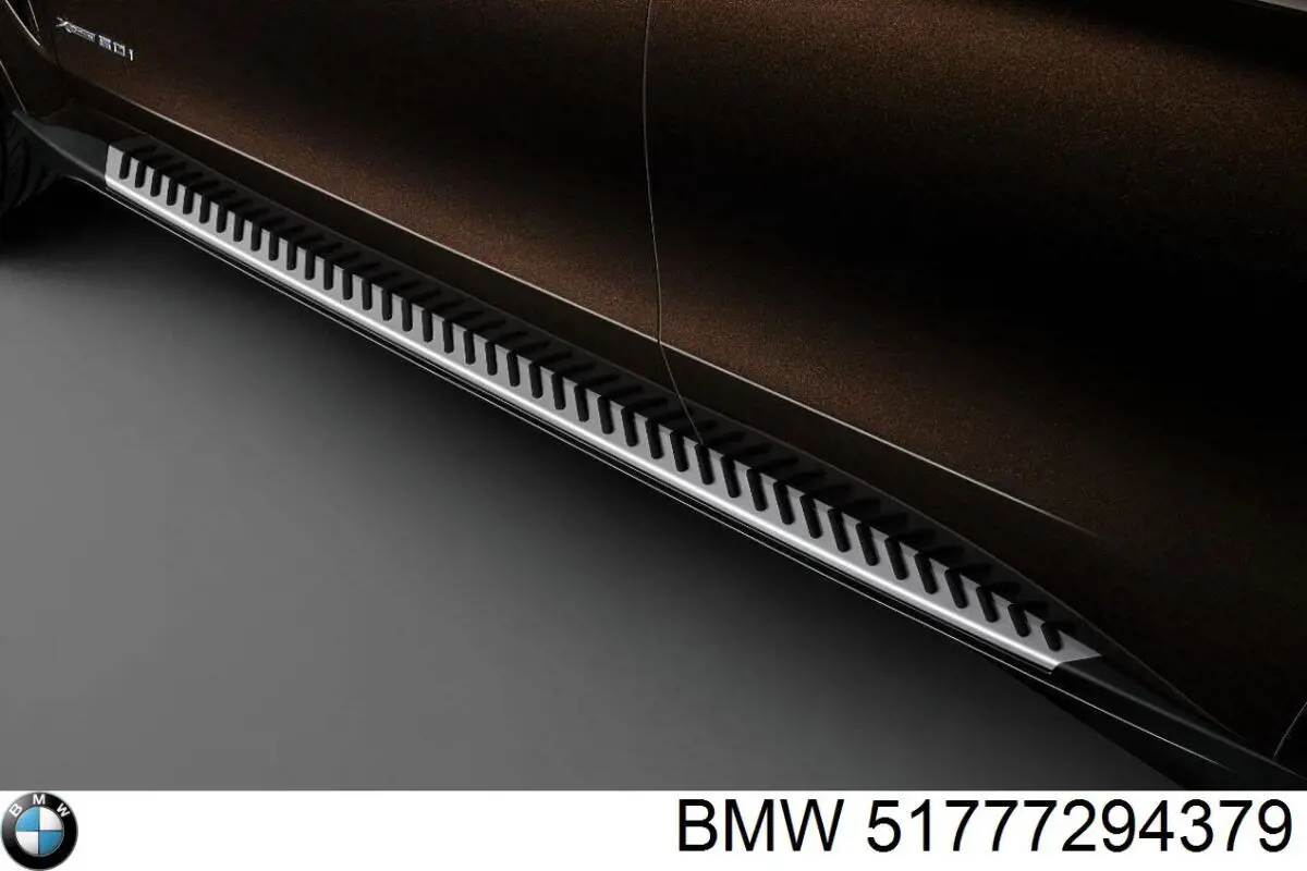 Накладка (молдинг) порога наружная левая BMW 51177294379 цена, от 126.69 USD