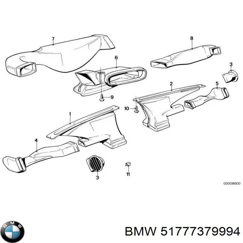 BMW 51777379994 цена, от 126.69 USD