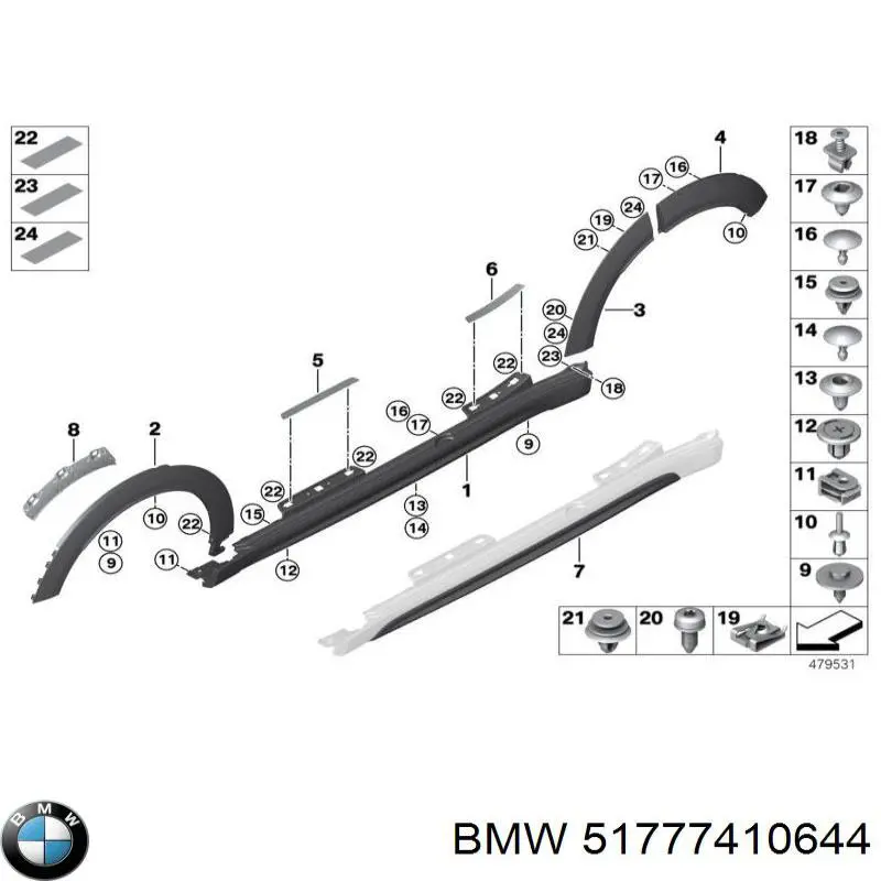 51777410644 BMW 