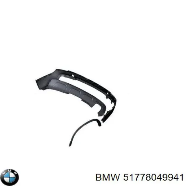 Купить 51778049941 BMW Молдинг задней арки крыла, левый