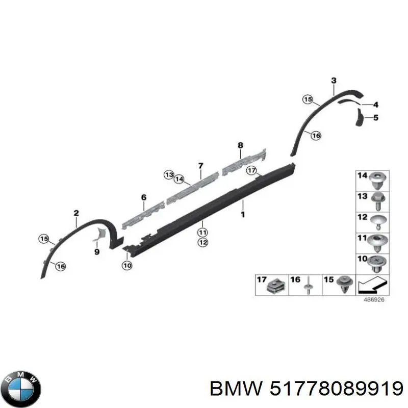  BMW 51778089919 цена, от 102.14 USD