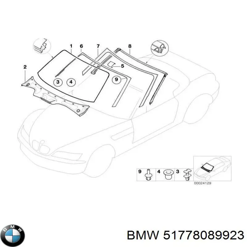  BMW 51778089923 цена, от 50.68 USD