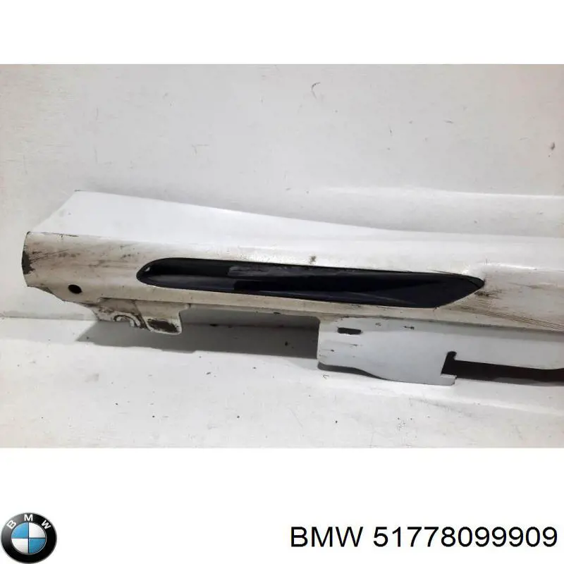 Накладка (молдинг) порога наружная левая BMW 51778099909 цена, от 89.70 USD