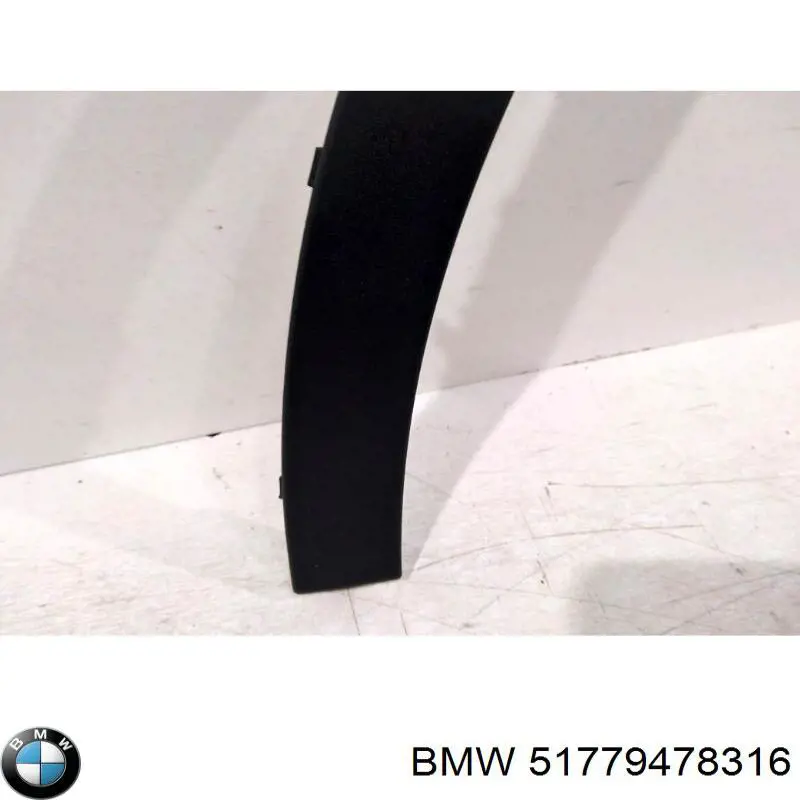 Расширитель (накладка) арки заднего крыла правый BMW 51779478316 цена, от 164.70 USD