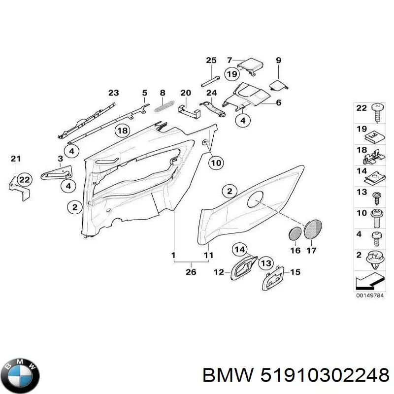 Купить 51910302248 BMW Карандаш подкрашивающий