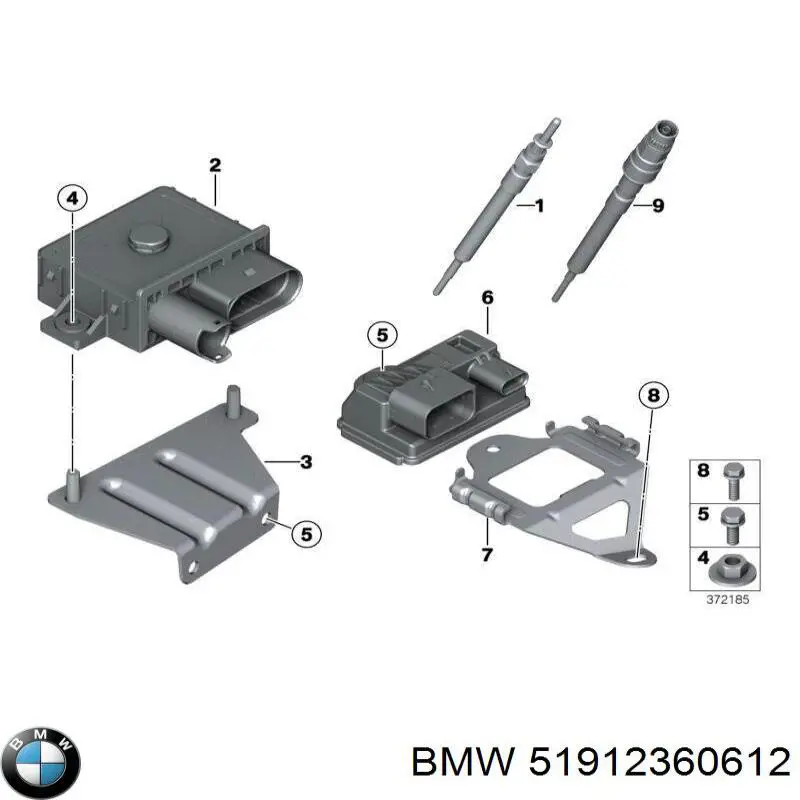  51912360612 BMW