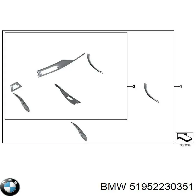  51952230351 BMW