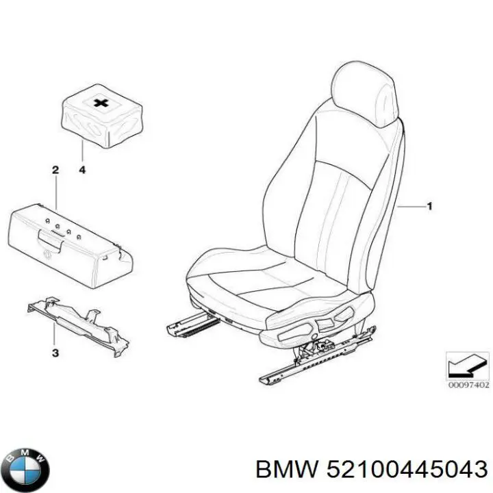  52100445043 BMW