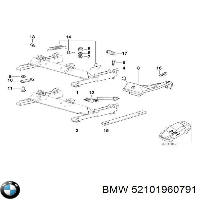 52101960791 BMW 
