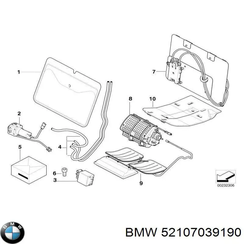 52107039190 BMW 