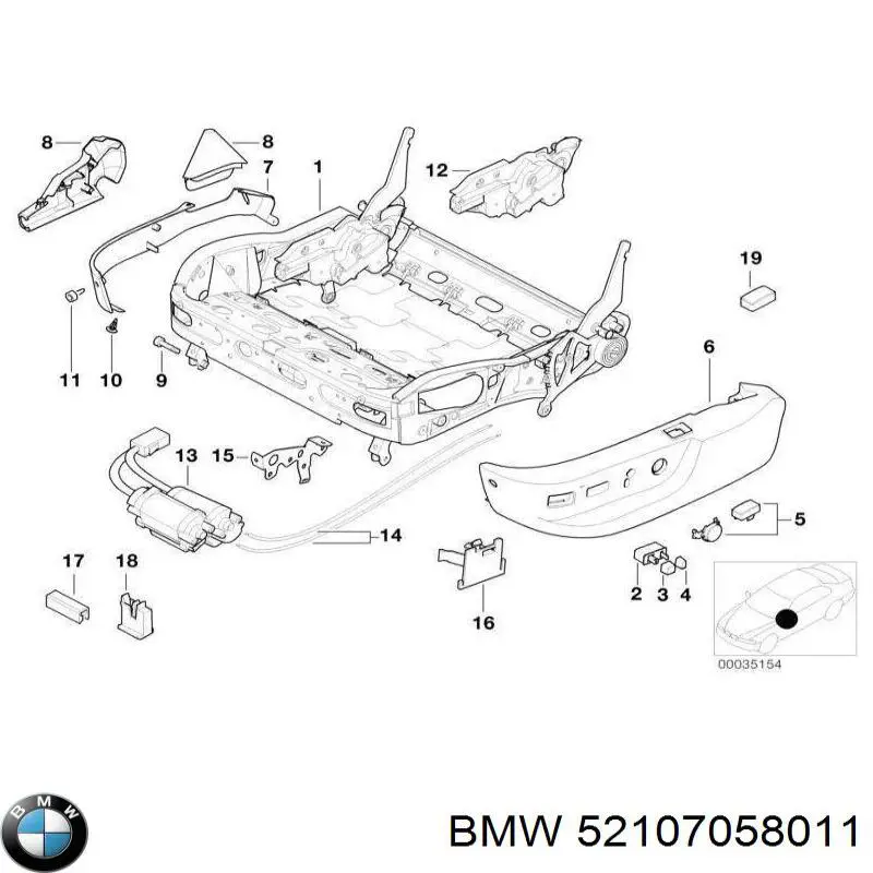 Купить 52107058011 BMW 