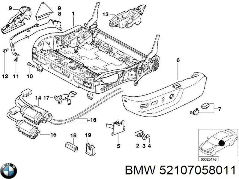 52107058011 BMW 