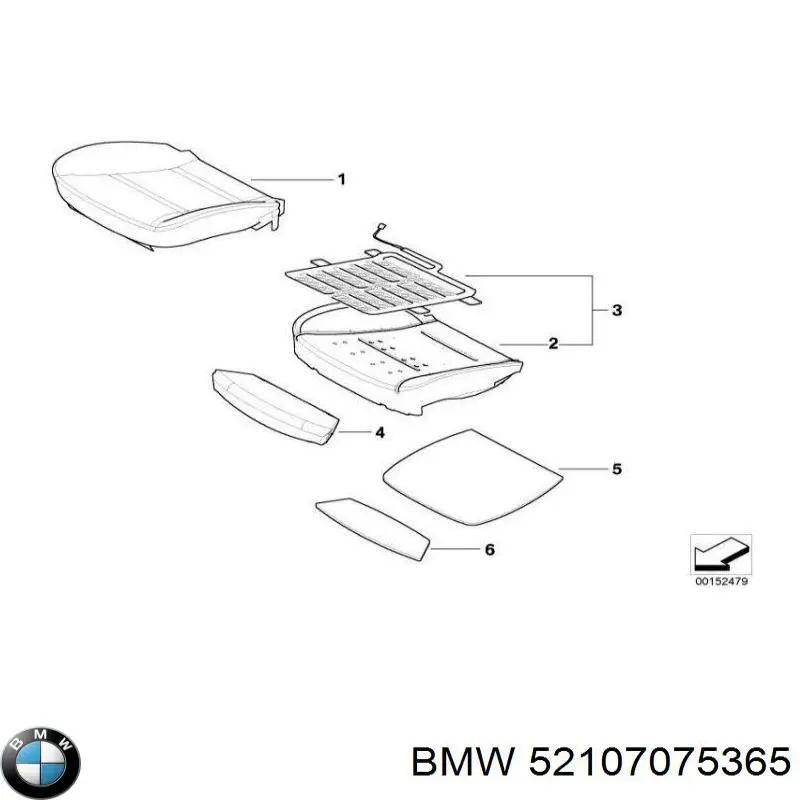 52107075365 BMW 