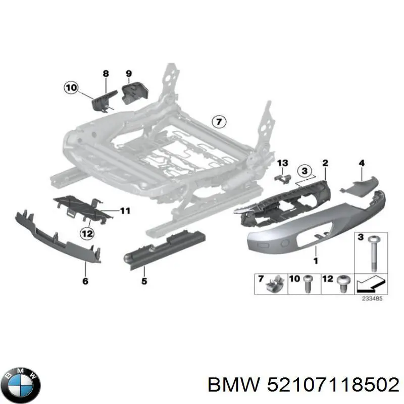  52107118502 BMW