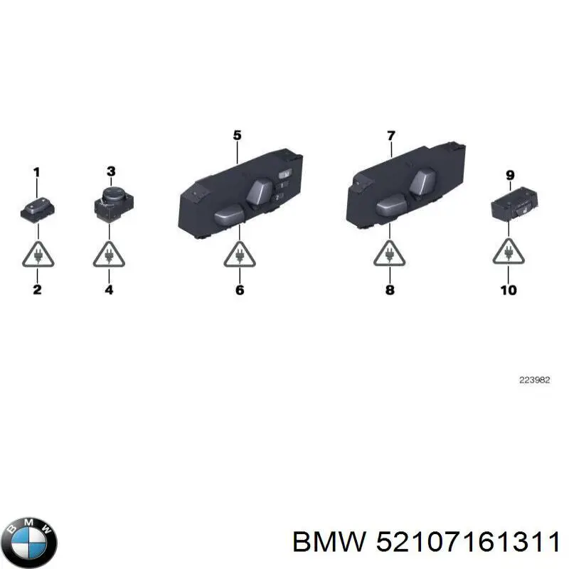  BMW 52107161311 цена, от 86.70 USD
