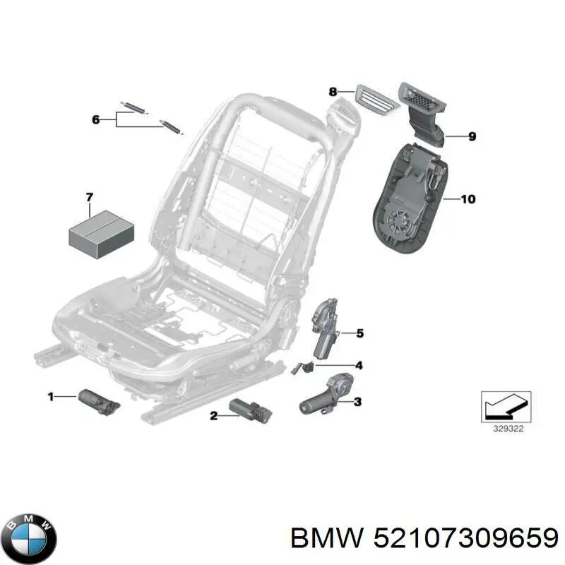 52107309659 BMW 