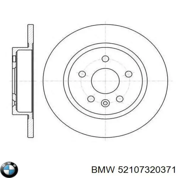  BMW 52107320371 цена, от 187.03 USD