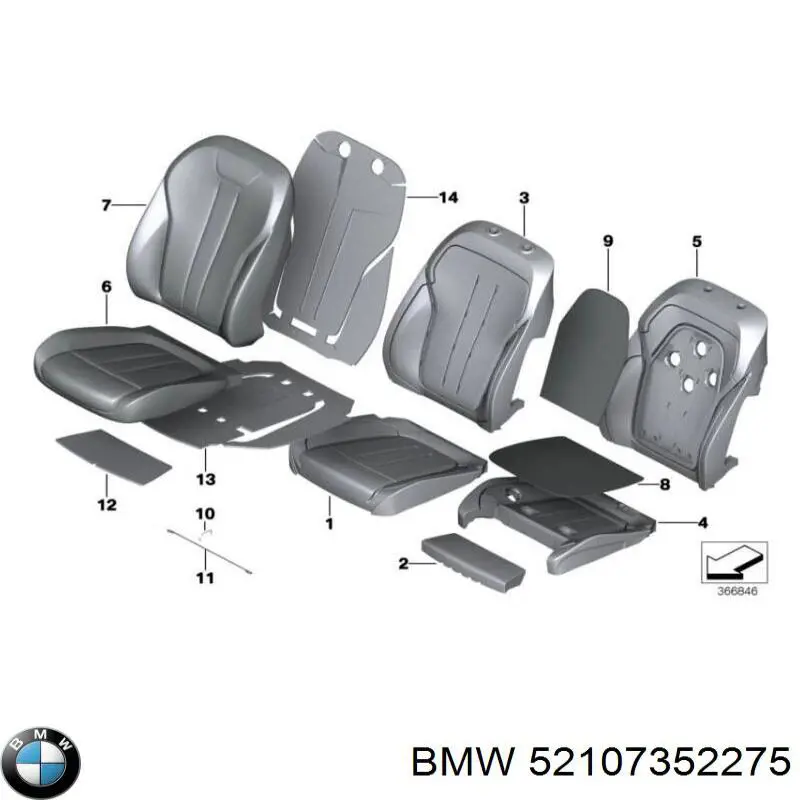 52107352275 BMW 