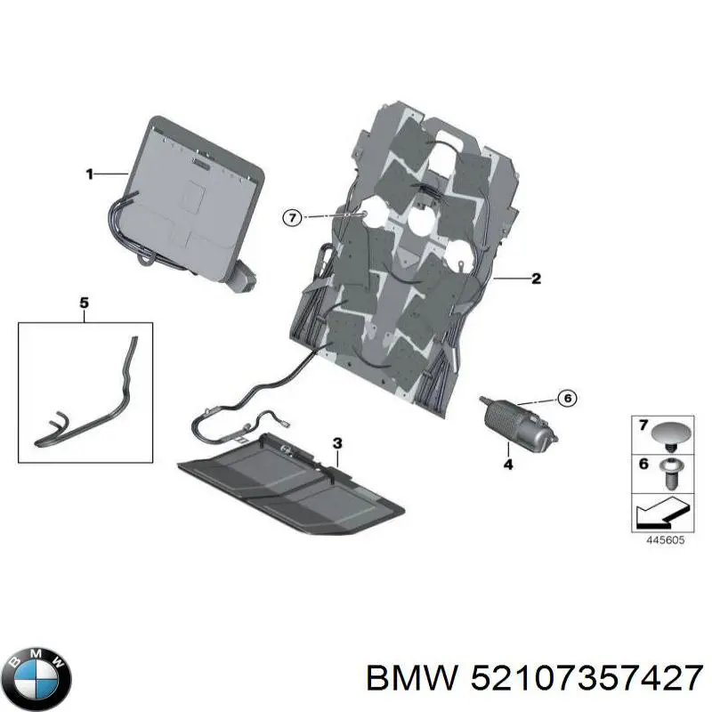 52107357427 BMW 