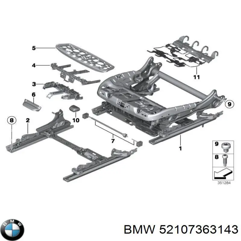  BMW 52107363143 цена, от 253.39 USD
