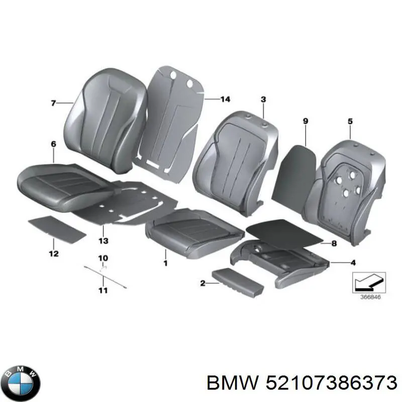 52107386373 BMW 