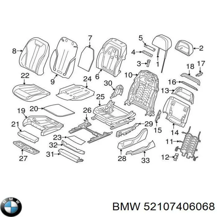  BMW 52107406068 цена, от 240.72 USD