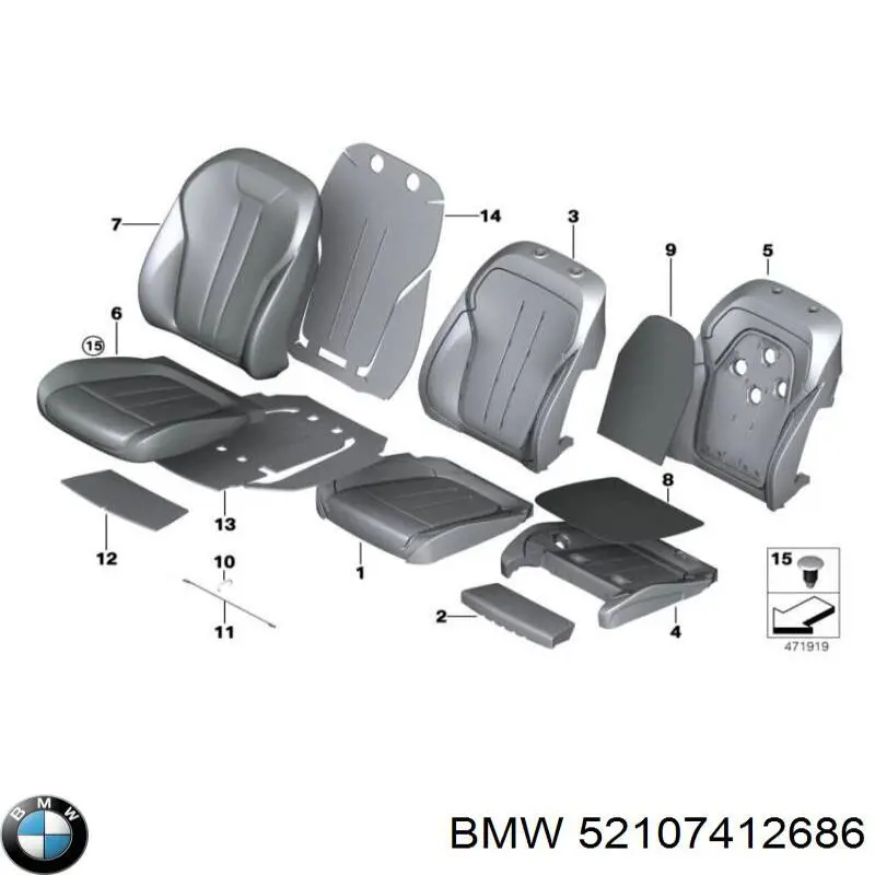 52107412686 BMW 