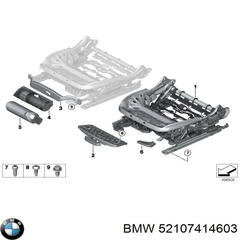  BMW 52107414603 цена, от 139.36 USD