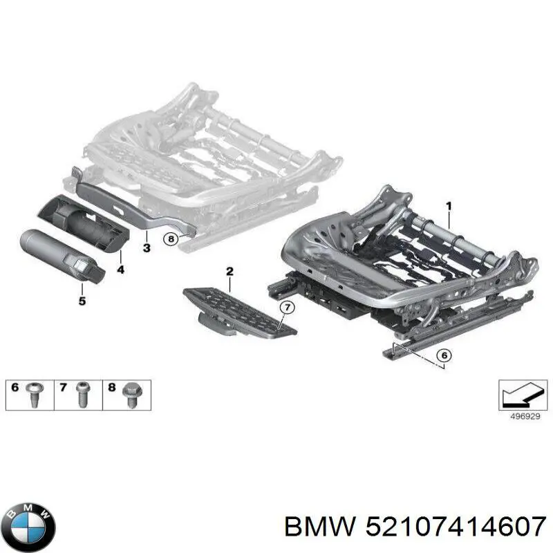 Купить 52107414607 BMW 