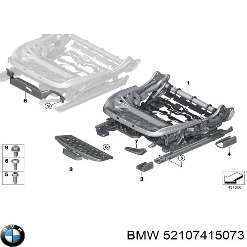  BMW 52107415073 цена, от 11.68 USD