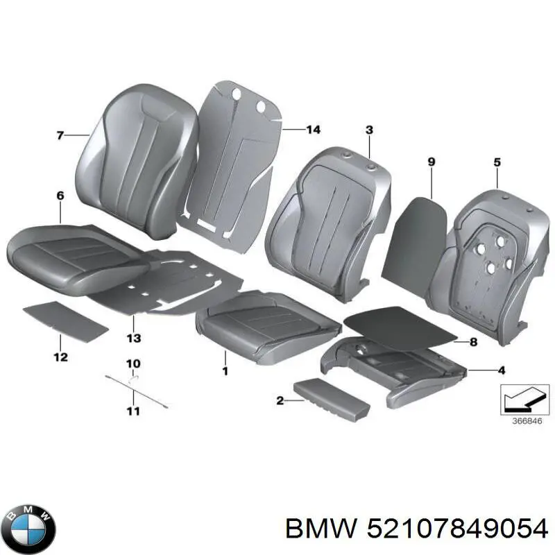 52107849054 BMW 