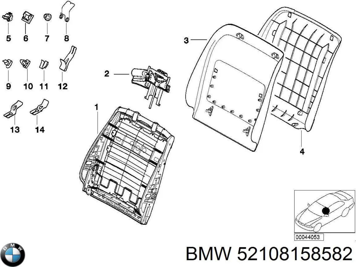 52108158582 BMW 