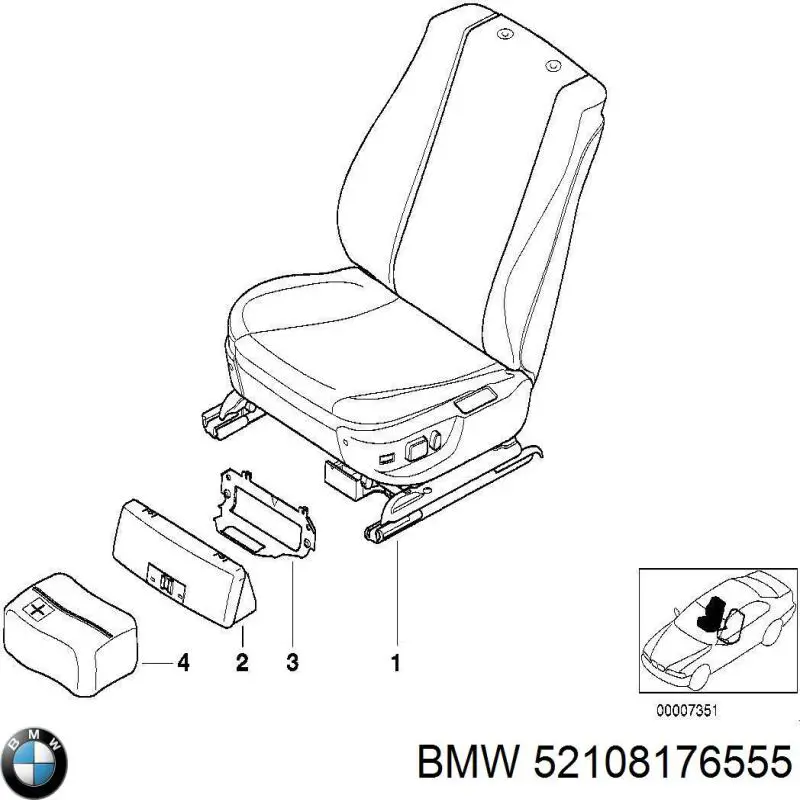  52108176555 BMW