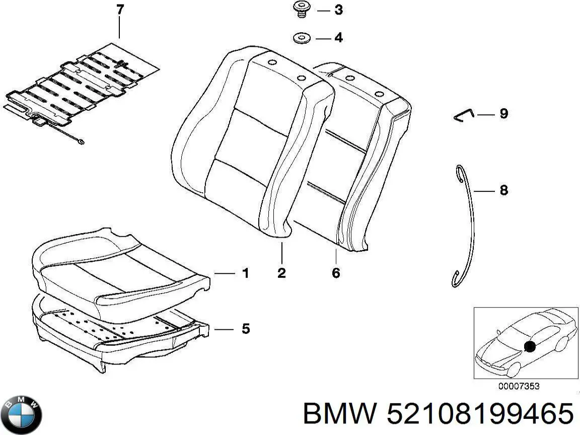  52108199465 BMW