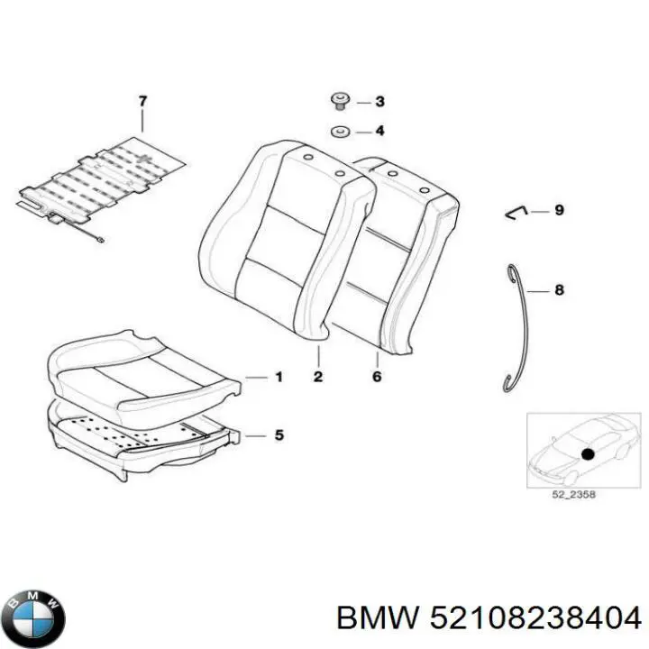 52108238404 BMW 