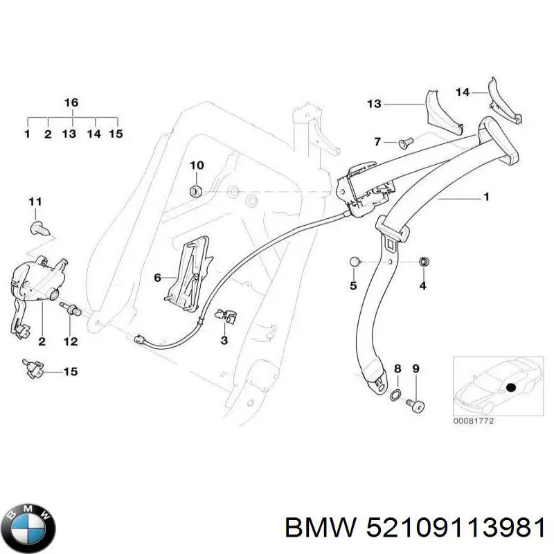 Купить 33147603858 BMW 