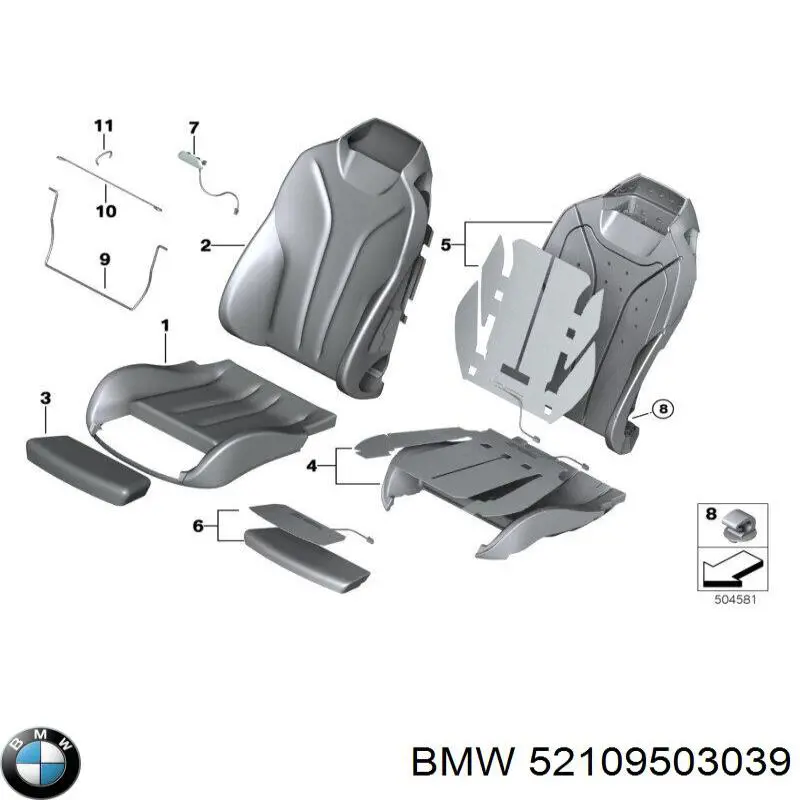 52109503039 BMW 