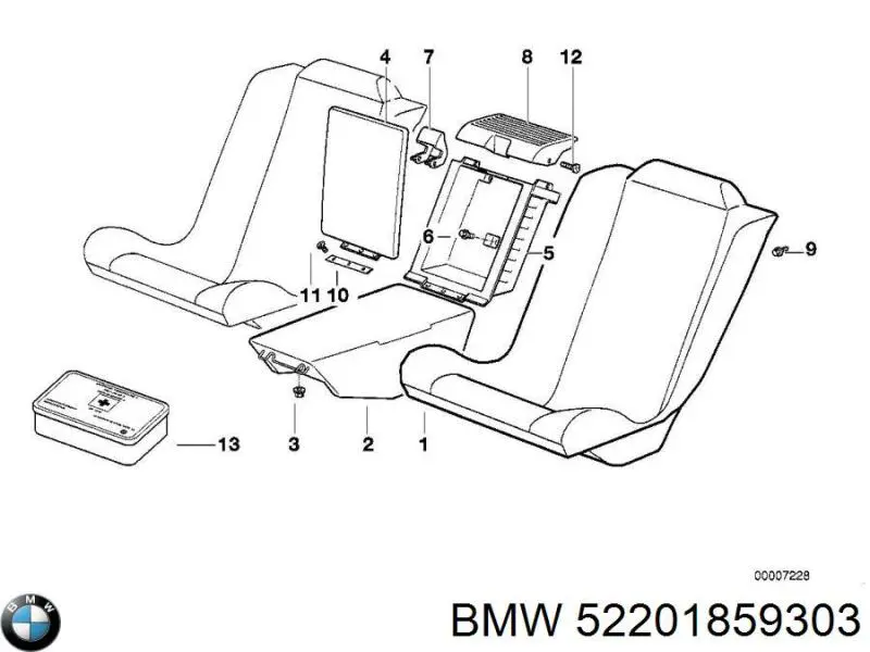 Аптечка автомобильная BMW 51477896452 цена, от 22.80 USD