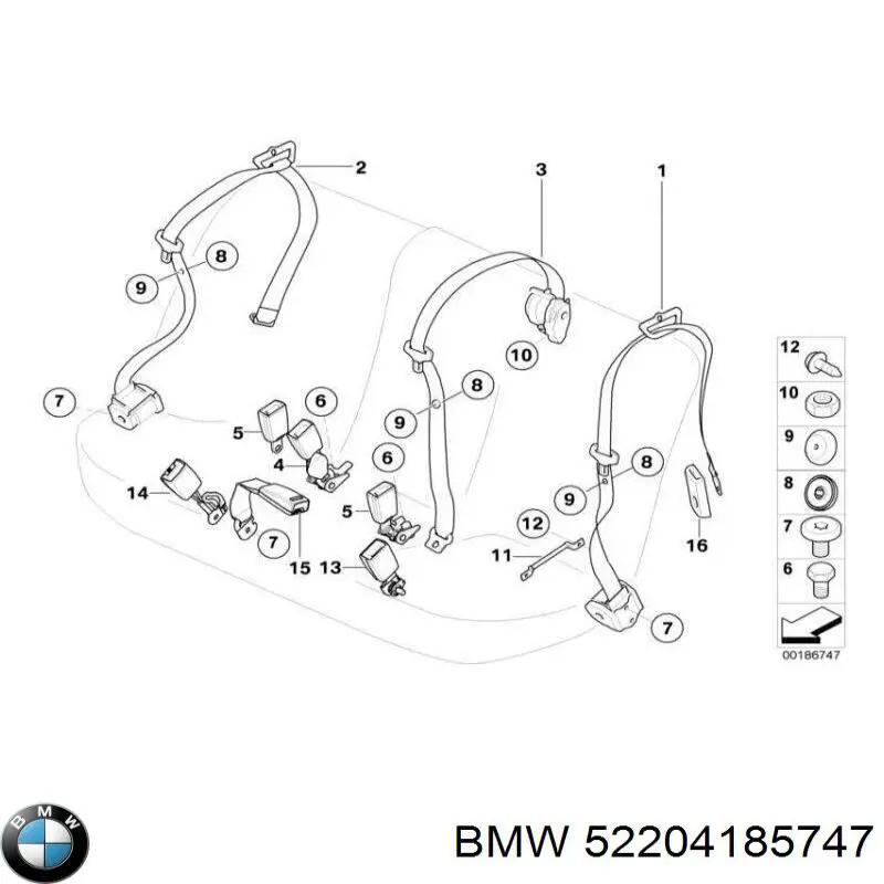 52204185747 BMW 