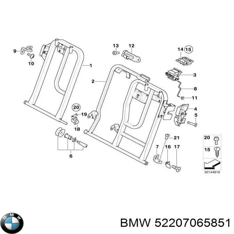 52207065851 BMW 