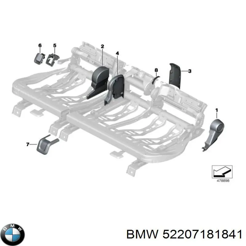 52207181841 BMW 