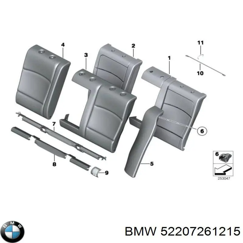 52207261215 BMW 