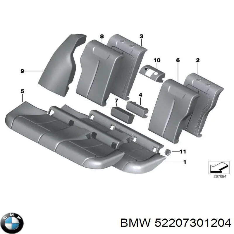 52207301204 BMW 