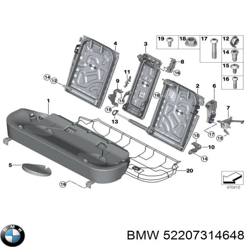 52207314648 BMW 