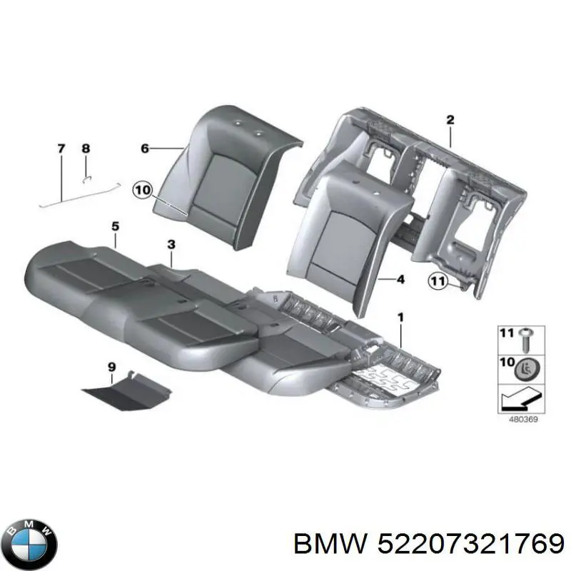 52207422988 BMW 