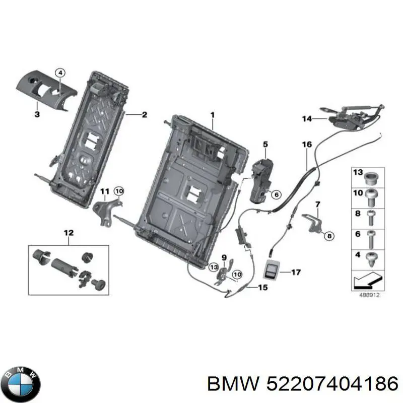 52207404186 BMW 